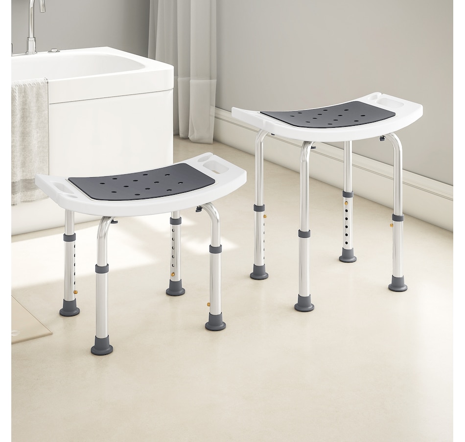 Image 917240_ALTMORE8.jpg, Product 917-240 / Price $49.99, HOMCOM Shower Chair EVA Padded Bath Seat with Suction Cup Feet 300lbs from HOMCOM on TSC.ca's department