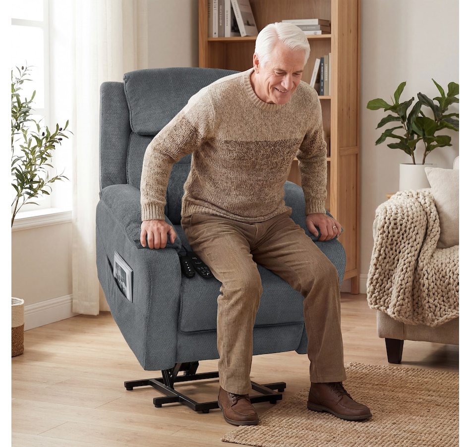 Image 917332_ALTMORE10.jpg, Product 917-332 / Price $539.99 - $549.99, HOMCOM Massage Power Lift Recliner Chair for Elderly Reclining Chair from HOMCOM on TSC.ca's Home & Garden department