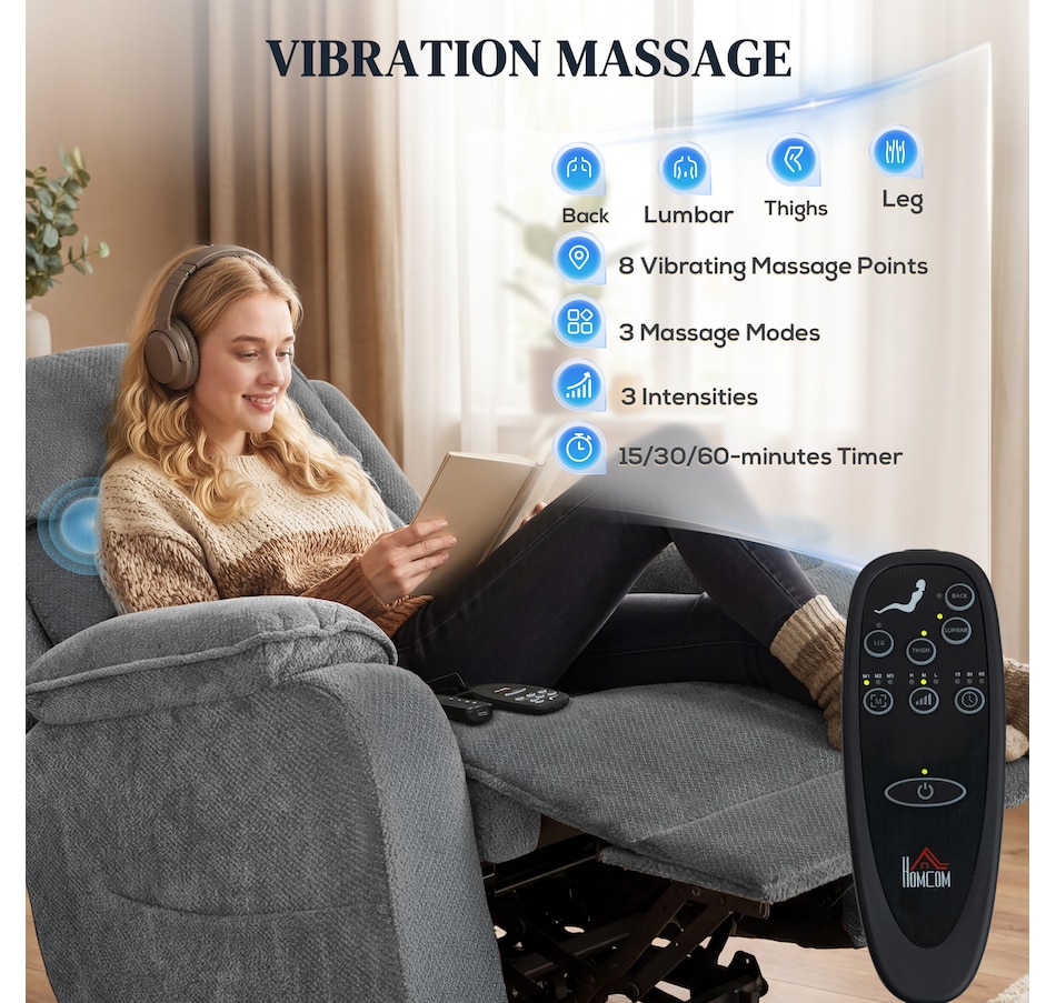 Image 917332_ALTMORE13.jpg, Product 917-332 / Price $539.99 - $549.99, HOMCOM Massage Power Lift Recliner Chair for Elderly Reclining Chair from HOMCOM on TSC.ca's Home & Garden department