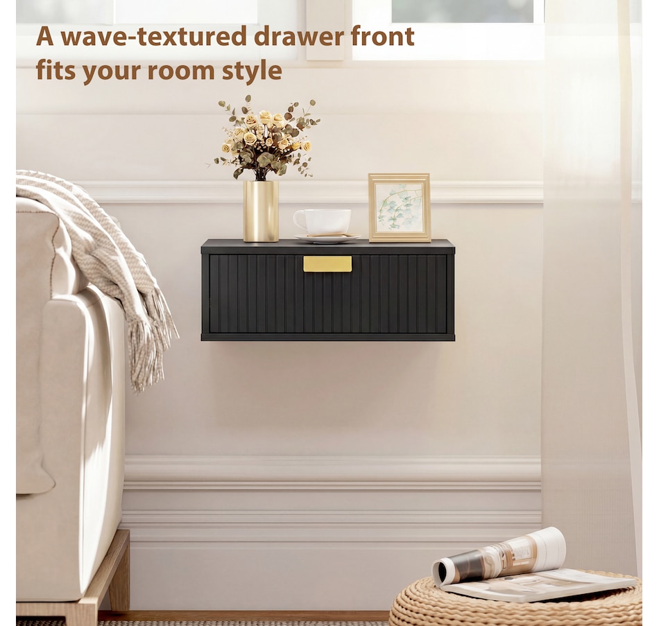 Image 917352_ALTMORE6.jpg, Product 917-352 / Price $82.99 - $84.99, HOMCOM Floating Nightstands Set of 2, Bedside Tables from HOMCOM on TSC.ca's Home & Garden department