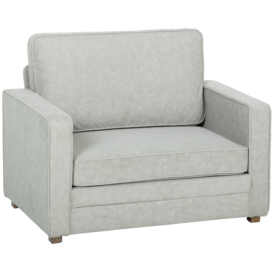 Image 917353_ST02.jpg, Product 917-353 / Price $267.99 - $309.99, HOMCOM Accent Chair, Upholstered Armchair with Wide Seat from HOMCOM on TSC.ca's Home & Garden department