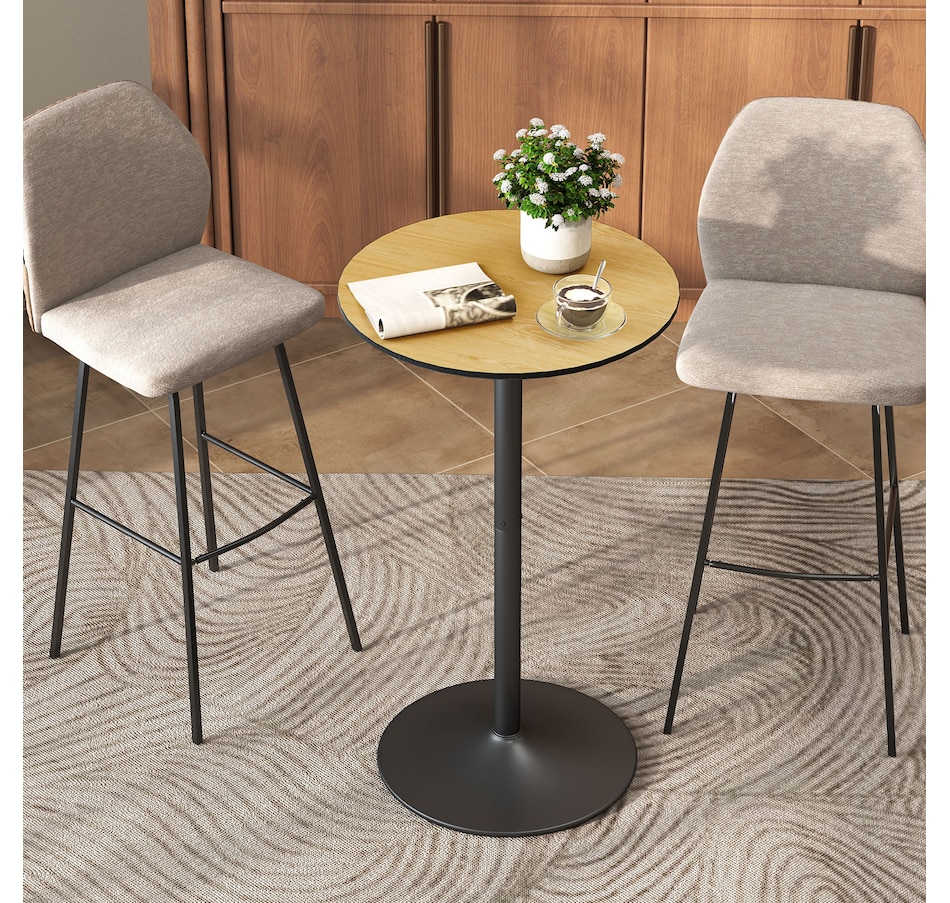 Image 917356_ALTMORE1.jpg, Product 917-356 / Price $94.99, HOMCOM Round Bar Table, 40.2 Inch Modern Bar Height Pub Table from HOMCOM on TSC.ca's Home & Garden department