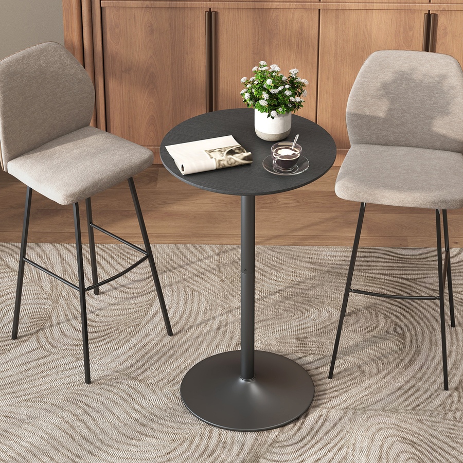 Image 917356_ALTMORE10.jpg, Product 917-356 / Price $87.77, HOMCOM Round Bar Table, 40.2 Inch Modern Bar Height Pub Table from HOMCOM on TSC.ca's Home & Garden department