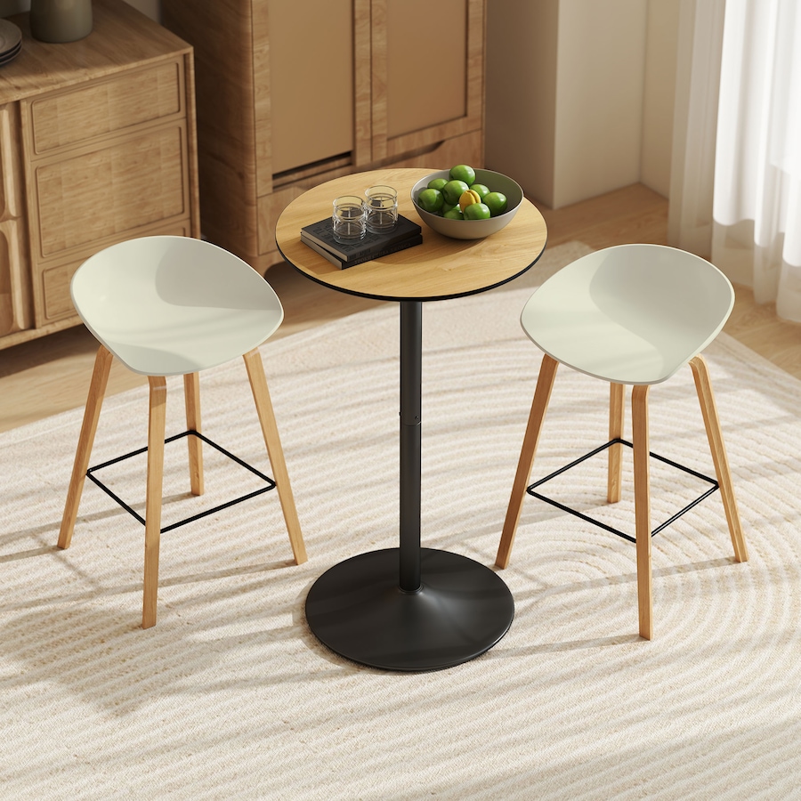 Image 917356_ALTMORE6.jpg, Product 917-356 / Price $87.77, HOMCOM Round Bar Table, 40.2 Inch Modern Bar Height Pub Table from HOMCOM on TSC.ca's Home & Garden department
