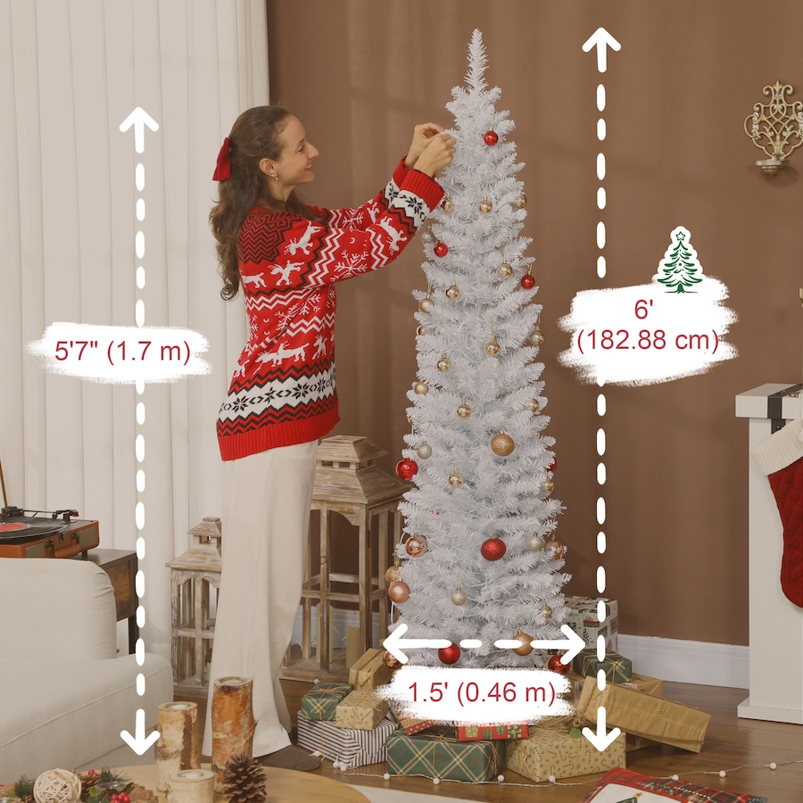 Image 917358_ALTMORE2.jpg, Product 917-358 / Price $104.99 - $129.99, HOMCOM Christmas Tree with DIY Synchronized LEDs, Xmas Tree from HOMCOM on TSC.ca's Home & Garden department