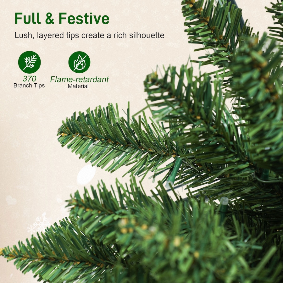 Image 917358_ALTMORE23.jpg, Product 917-358 / Price $104.99 - $129.99, HOMCOM Christmas Tree with DIY Synchronized LEDs, Xmas Tree from HOMCOM on TSC.ca's Home & Garden department