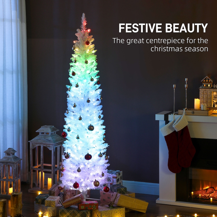Image 917358_ALTMORE3.jpg, Product 917-358 / Price $104.99 - $129.99, HOMCOM Christmas Tree with DIY Synchronized LEDs, Xmas Tree from HOMCOM on TSC.ca's Home & Garden department