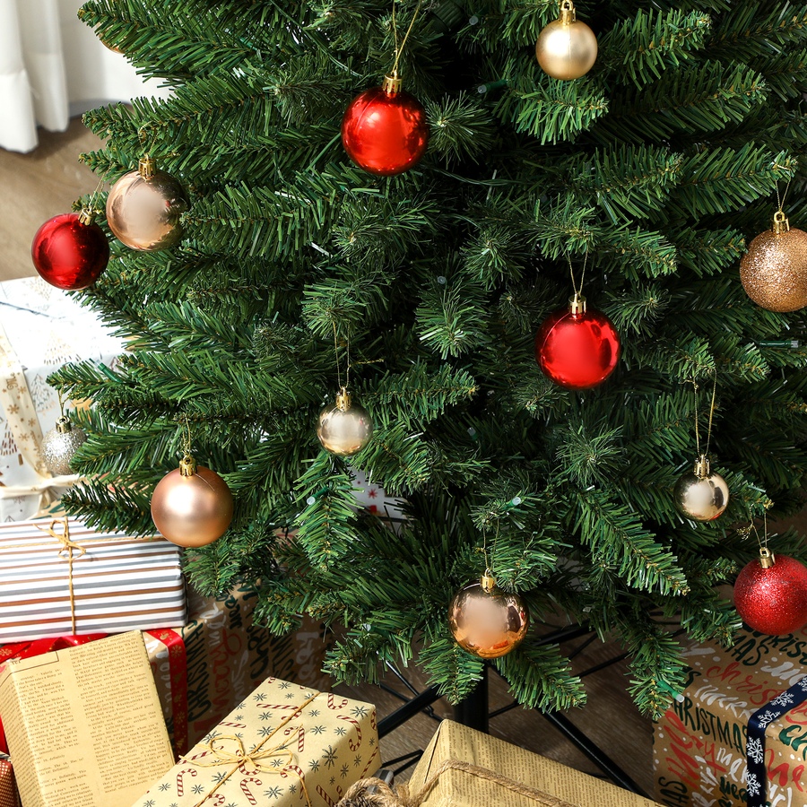 Image 917358_ALTMORE33.jpg, Product 917-358 / Price $104.99 - $129.99, HOMCOM Christmas Tree with DIY Synchronized LEDs, Xmas Tree from HOMCOM on TSC.ca's Home & Garden department