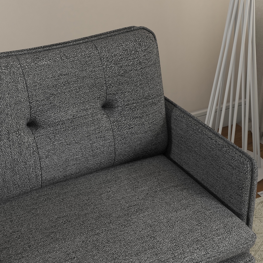 Image 917361_ALTMORE16.jpg, Product 917-361 / Price $151.99 - $184.99, HOMCOM Modern Accent Chair, Fabric Armchair w/ Wide Lounge Seat, Steel Legs from HOMCOM on TSC.ca's Home & Garden department
