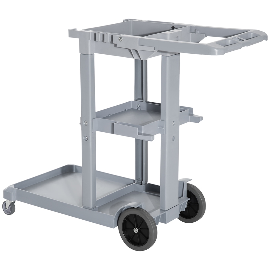 Image 917375_ALTMORE15.jpg, Product 917-375 / Price $102.99 - $116.99, HOMCOM Janitorial Cart on Wheels, Cleaning Cart with Rubbish Bag from HOMCOM on TSC.ca's Home & Garden department