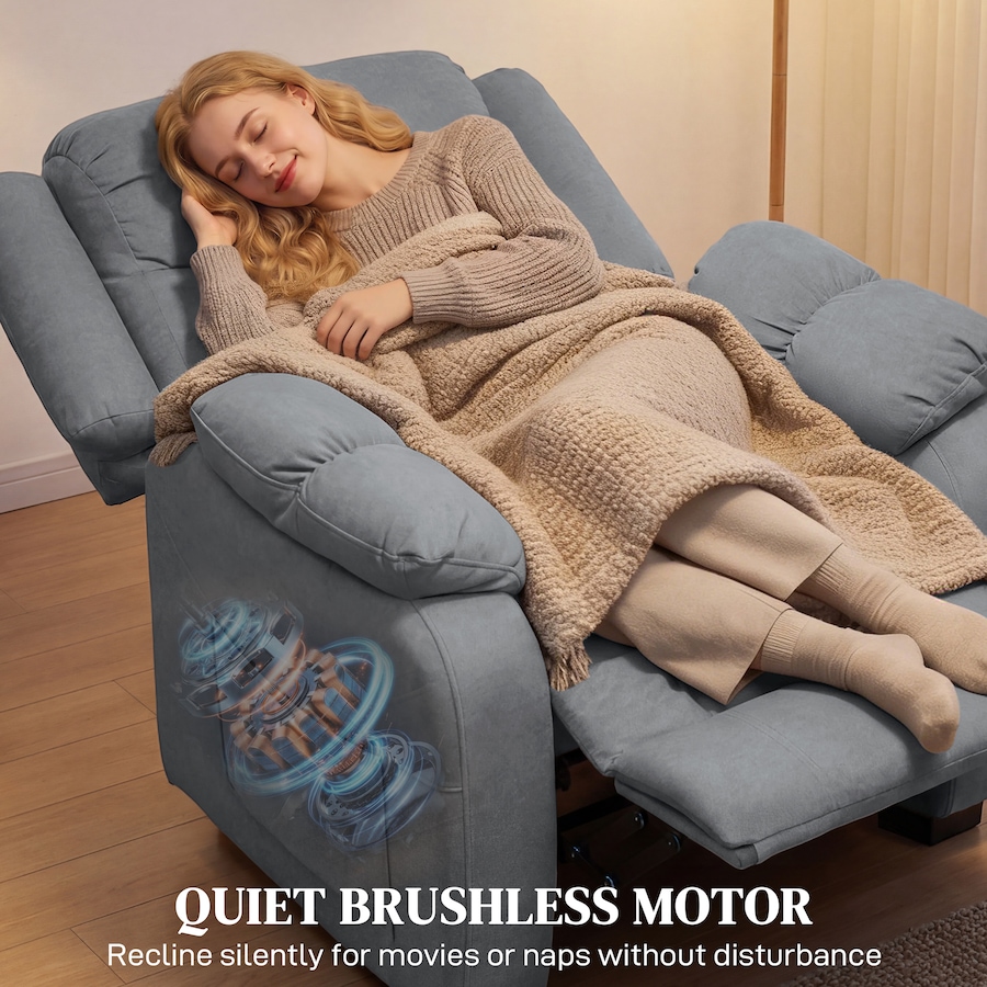 Image 917386_ALTMORE15.jpg, Product 917-386 / Price $379.99 - $399.99, HOMCOM Massage Recliner Chair with Quiet Motor Pet-Friendly Fabric from HOMCOM on TSC.ca's Home & Garden department