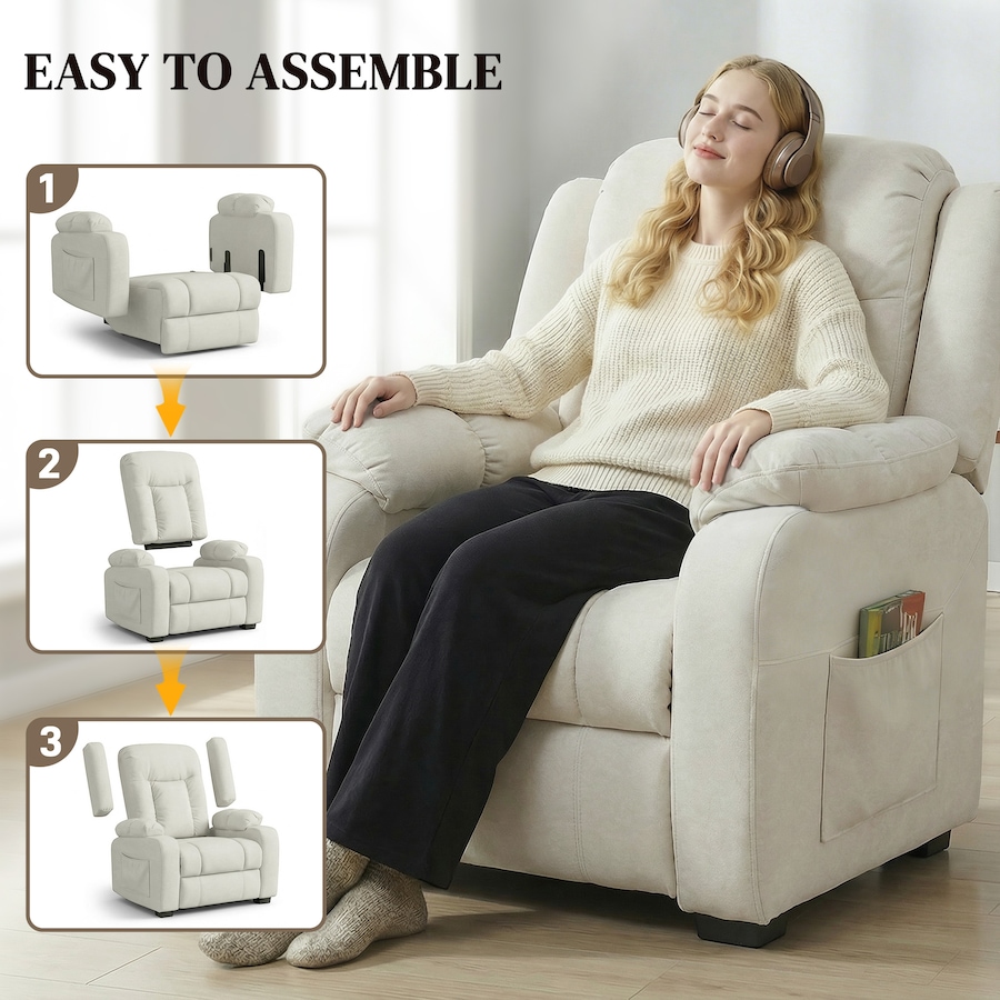 Image 917386_ALTMORE8.jpg, Product 917-386 / Price $379.99 - $399.99, HOMCOM Massage Recliner Chair with Quiet Motor Pet-Friendly Fabric from HOMCOM on TSC.ca's Home & Garden department