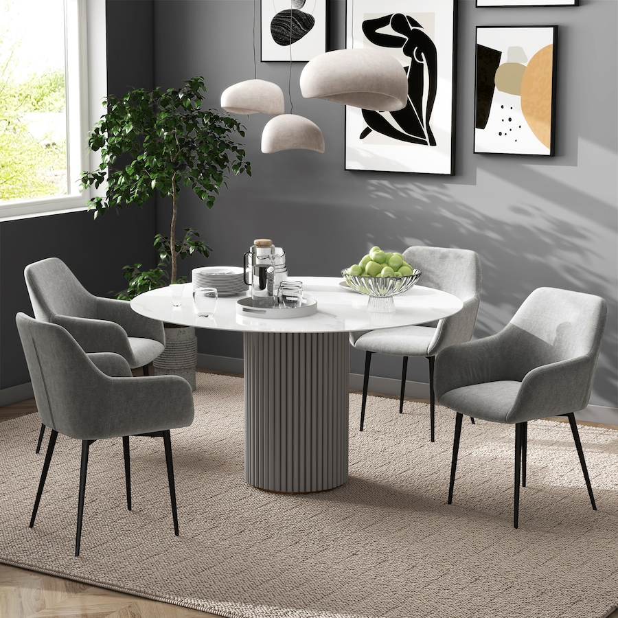 Image 917398_ALTMORE23.jpg, Product 917-398 / Price $204.99 - $209.99, HOMCOM Dining Chairs Set of 2, Upholstered Kitchen Chairs with Backrest from HOMCOM on TSC.ca's Home & Garden department
