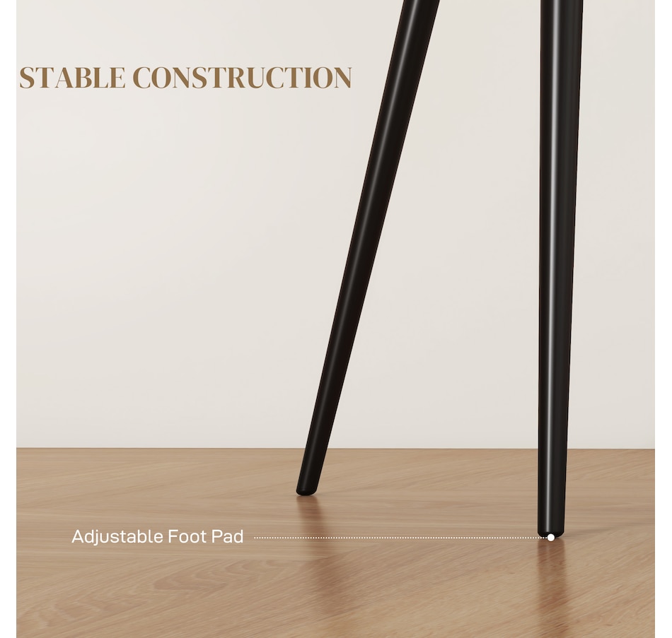 Image 917398_ALTMORE5.jpg, Product 917-398 / Price $194.99 - $199.99, HOMCOM Dining Chairs Set of 2, Upholstered Kitchen Chairs with Backrest from HOMCOM on TSC.ca's Home & Garden department