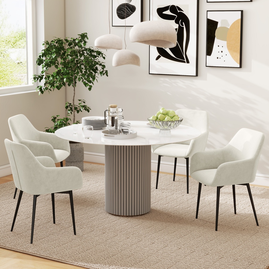 Image 917398_ALTMORE6.jpg, Product 917-398 / Price $204.99 - $209.99, HOMCOM Dining Chairs Set of 2, Upholstered Kitchen Chairs with Backrest from HOMCOM on TSC.ca's Home & Garden department