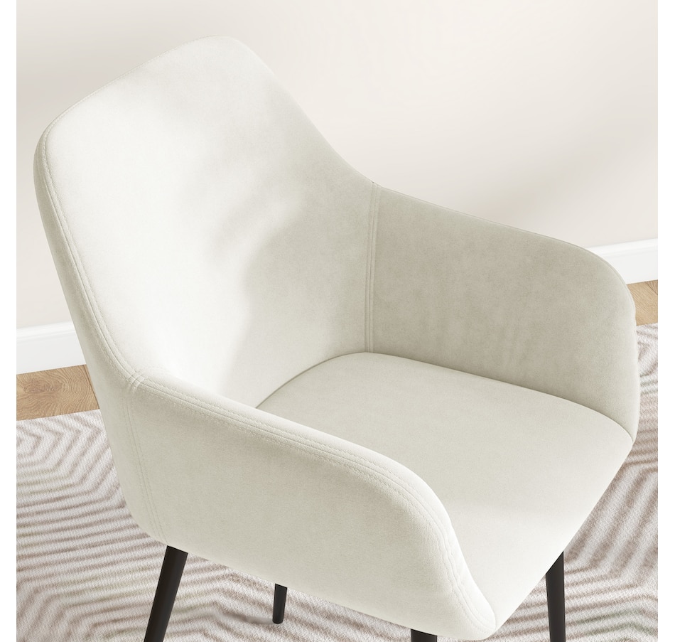 Image 917398_ALTMORE7.jpg, Product 917-398 / Price $194.99 - $199.99, HOMCOM Dining Chairs Set of 2, Upholstered Kitchen Chairs with Backrest from HOMCOM on TSC.ca's Home & Garden department