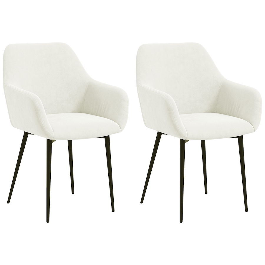Image 917398_ST01.jpg, Product 917-398 / Price $204.99 - $209.99, HOMCOM Dining Chairs Set of 2, Upholstered Kitchen Chairs with Backrest from HOMCOM on TSC.ca's Home & Garden department