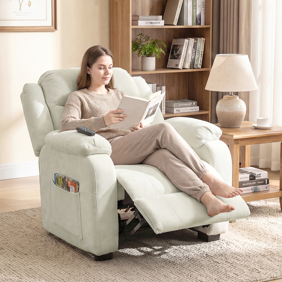 Image 917408_ALTMORE10.jpg, Product 917-408 / Price $399.99, HOMCOM Power Recliner Chair with Massage, Recliner with Quiet Motor from HOMCOM on TSC.ca's Home & Garden department