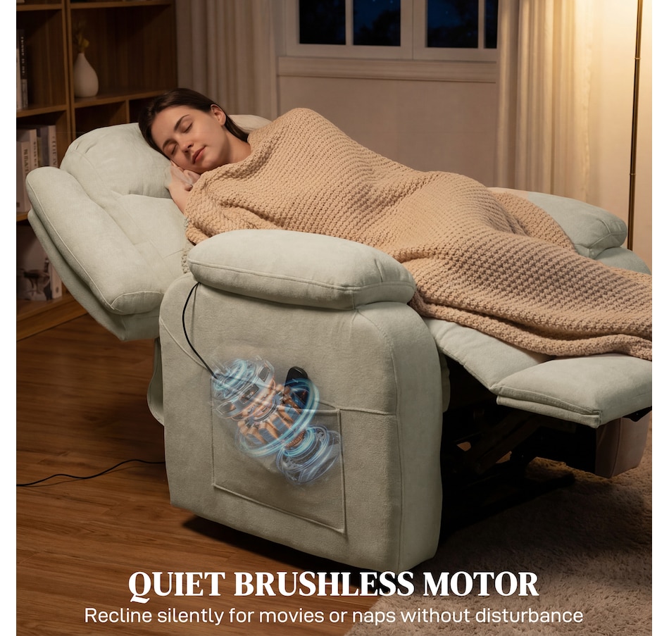 Image 917408_ALTMORE14.jpg, Product 917-408 / Price $419.99 - $429.99, HOMCOM Power Recliner Chair with Massage, Recliner with Quiet Motor from HOMCOM on TSC.ca's Home & Garden department