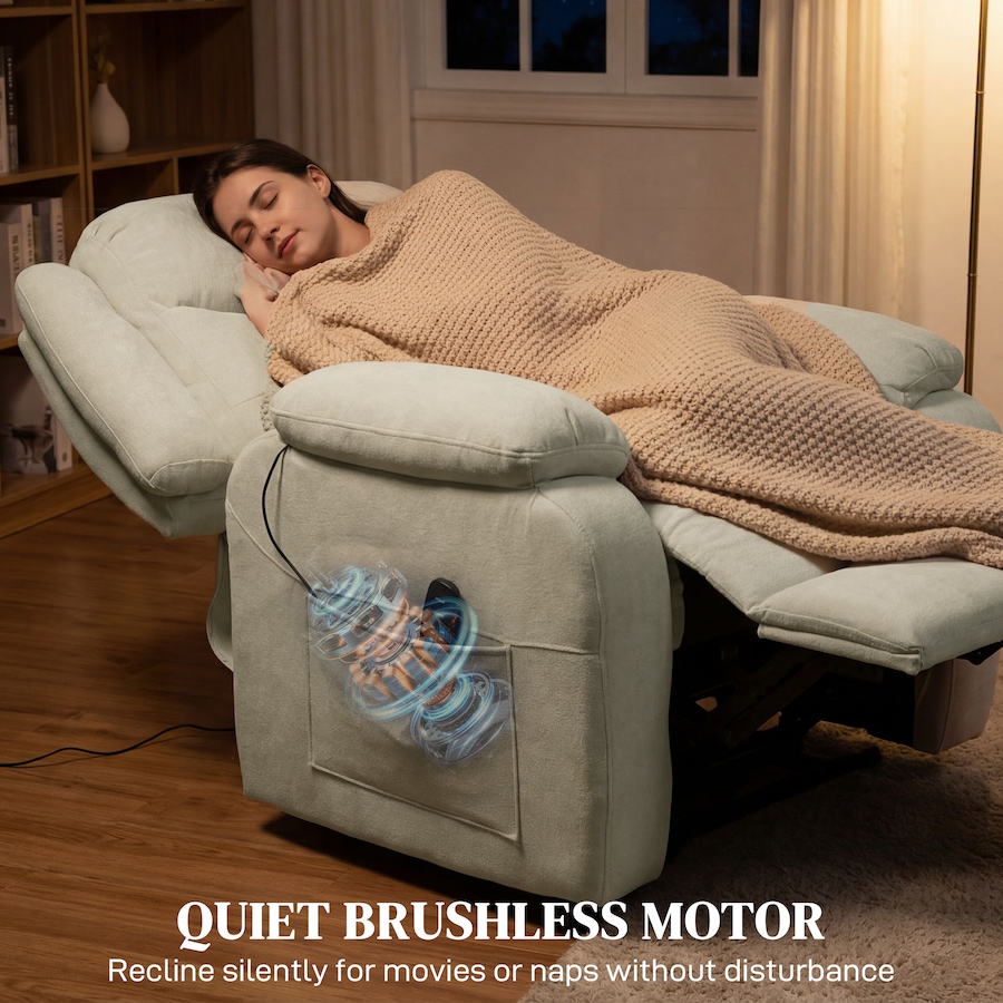 Image 917408_ALTMORE14.jpg, Product 917-408 / Price $399.99, HOMCOM Power Recliner Chair with Massage, Recliner with Quiet Motor from HOMCOM on TSC.ca's Home & Garden department