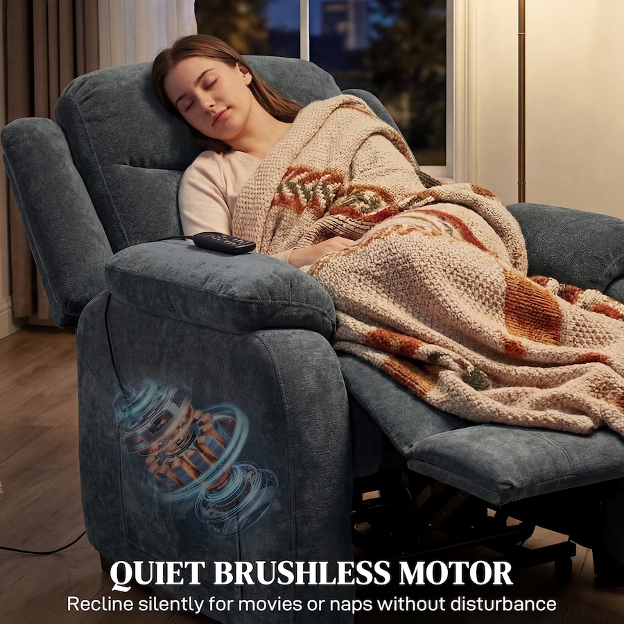 Image 917408_ALTMORE22.jpg, Product 917-408 / Price $399.99, HOMCOM Power Recliner Chair with Massage, Recliner with Quiet Motor from HOMCOM on TSC.ca's Home & Garden department