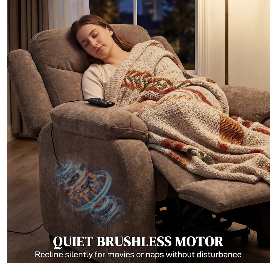 Image 917408_ALTMORE5.jpg, Product 917-408 / Price $419.99 - $429.99, HOMCOM Power Recliner Chair with Massage, Recliner with Quiet Motor from HOMCOM on TSC.ca's Home & Garden department