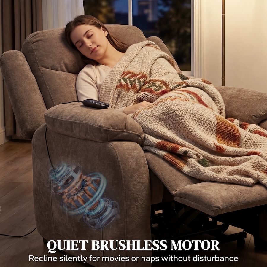Image 917408_ALTMORE5.jpg, Product 917-408 / Price $399.99, HOMCOM Power Recliner Chair with Massage, Recliner with Quiet Motor from HOMCOM on TSC.ca's Home & Garden department