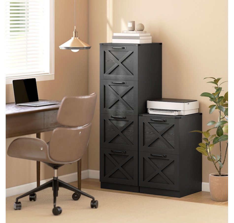 Image 917421_ALTMORE16.jpg, Product 917-421 / Price $169.99, HOMCOM 4 Drawer File Cabinet, Filing Cabinet Fits Letter/A4 Size from HOMCOM on TSC.ca's Home & Garden department