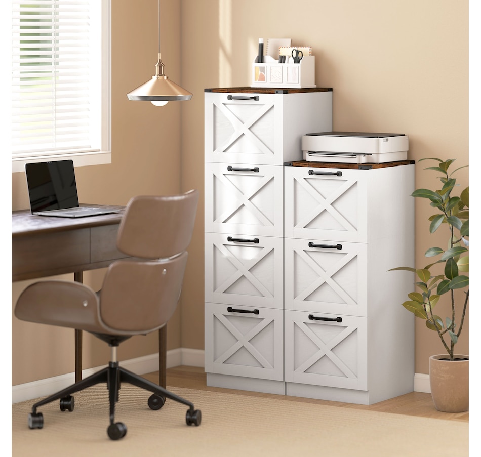 Image 917421_ALTMORE7.jpg, Product 917-421 / Price $169.99, HOMCOM 4 Drawer File Cabinet, Filing Cabinet Fits Letter/A4 Size from HOMCOM on TSC.ca's Home & Garden department