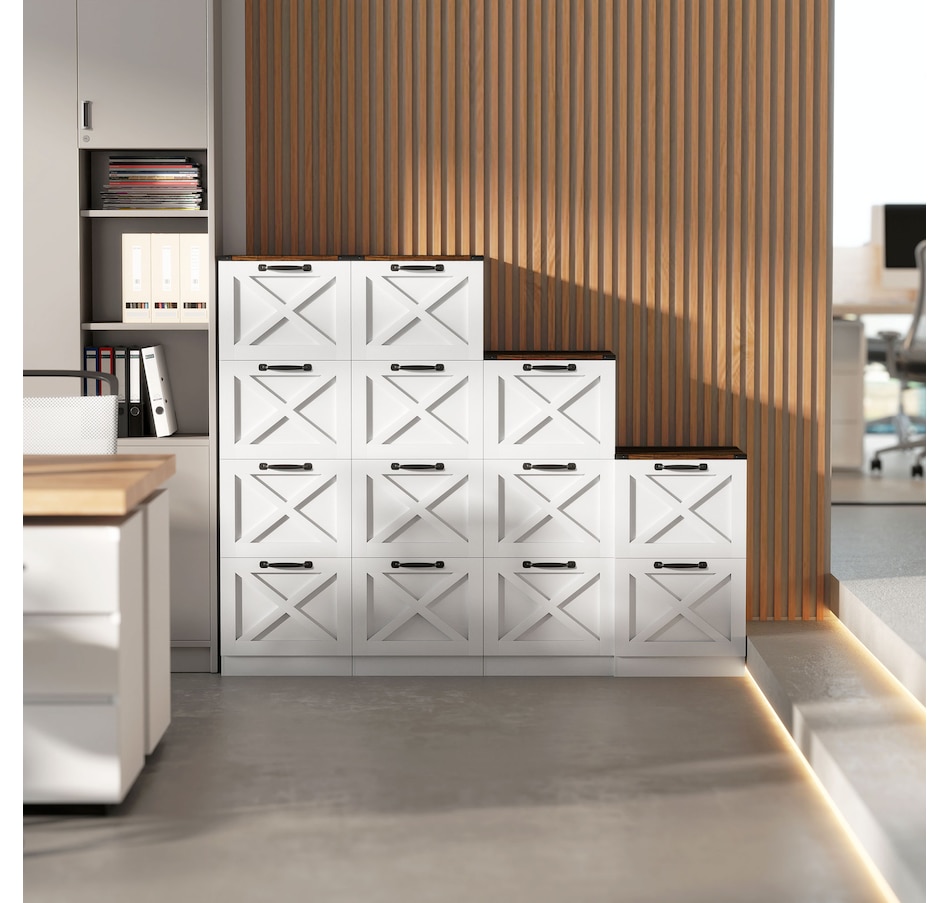 Image 917421_ALTMORE8.jpg, Product 917-421 / Price $169.99, HOMCOM 4 Drawer File Cabinet, Filing Cabinet Fits Letter/A4 Size from HOMCOM on TSC.ca's Home & Garden department