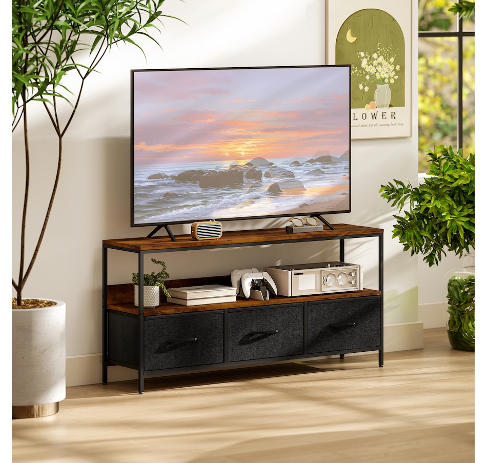 Image 917436_ALTMORE1.jpg, Product 917-436 / Price $104.99, HOMCOM TV Stand, TV Table with Storage for 55 Inch Television from HOMCOM on TSC.ca's Home & Garden department