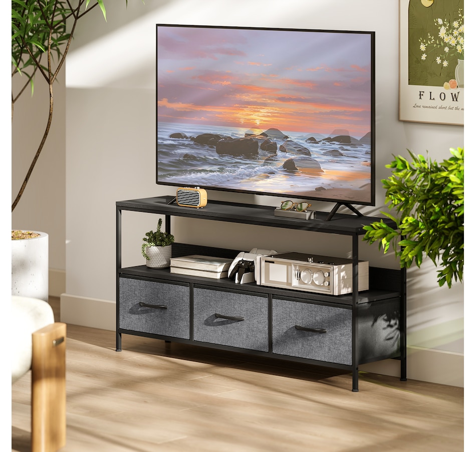 Image 917436_ALTMORE15.jpg, Product 917-436 / Price $104.99, HOMCOM TV Stand, TV Table with Storage for 55 Inch Television from HOMCOM on TSC.ca's Home & Garden department