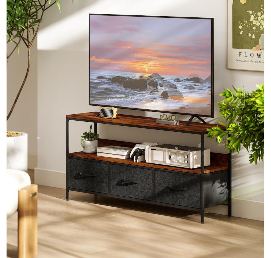 Image 917436_ALTMORE6.jpg, Product 917-436 / Price $104.99, HOMCOM TV Stand, TV Table with Storage for 55 Inch Television from HOMCOM on TSC.ca's Home & Garden department