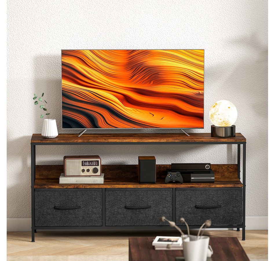 Image 917436_ALTMORE8.jpg, Product 917-436 / Price $104.99, HOMCOM TV Stand, TV Table with Storage for 55 Inch Television from HOMCOM on TSC.ca's Home & Garden department