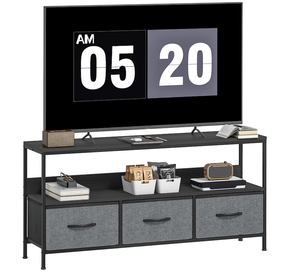 Image 917436_ST02.jpg, Product 917-436 / Price $104.99, HOMCOM TV Stand, TV Table with Storage for 55 Inch Television from HOMCOM on TSC.ca's Home & Garden department
