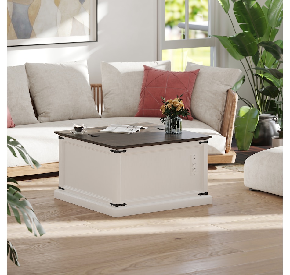 Image 917443_ALTMORE8.jpg, Product 917-443 / Price $199.99, HOMCOM Lift Top Coffee Table with Charging Station and Storage from HOMCOM on TSC.ca's Home & Garden department