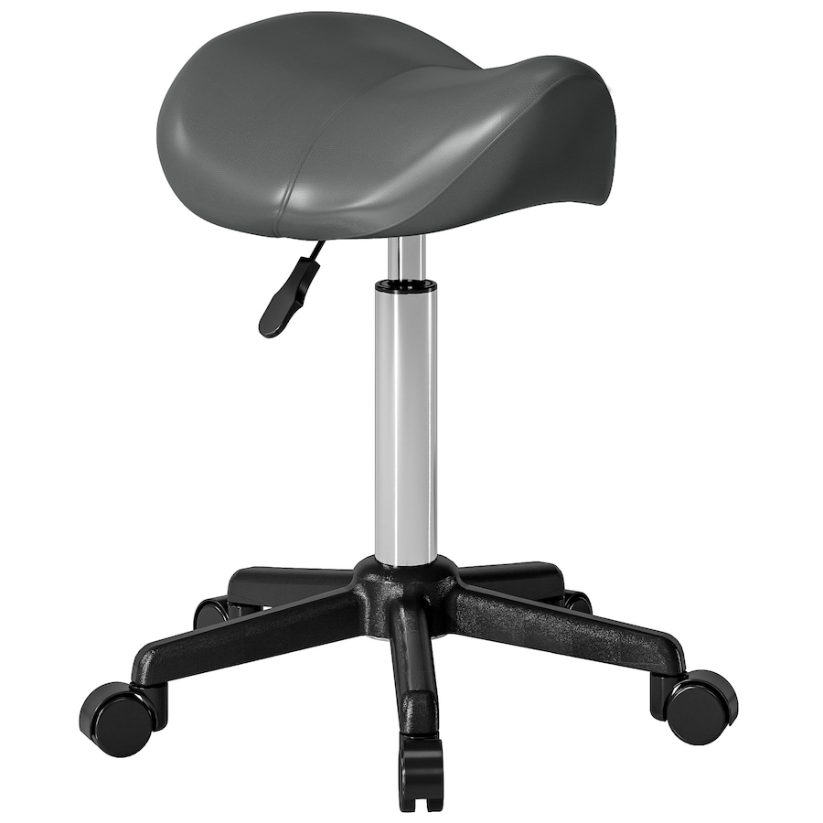 Image 917450_ST02.jpg, Product 917-450 / Price $54.99 - $59.99, HOMCOM Saddle Salon Stool Adjustable Swivel Massage Spa Beauty Stool from HOMCOM on TSC.ca's Home & Garden department