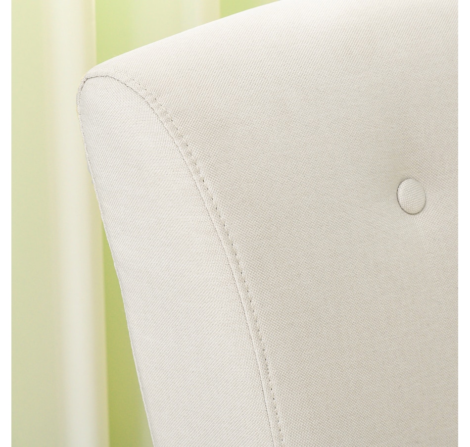 Image 917459_ALTMORE16.jpg, Product 917-459 / Price $159.99 - $229.99, HOMCOM Fabric Accent Chair Tufted Armchair w/ Wood Legs Rolled Arms from HOMCOM on TSC.ca's Home & Garden department