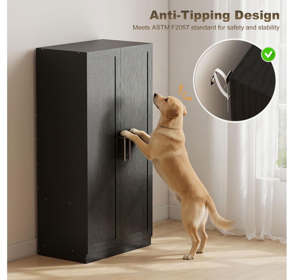 Image 917473_ALTMORE14.jpg, Product 917-473 / Price $239.99 - $249.99, HOMCOM Modern Armoire Wardrobe Closet, 2 Door Wardrobe Cabinet from HOMCOM on TSC.ca's Home & Garden department