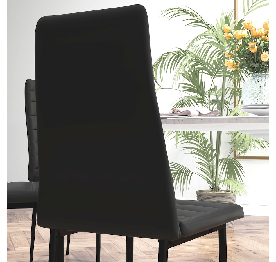 Image 917476_ALTMORE15.jpg, Product 917-476 / Price $214.99, HOMCOM Modern Dining Chairs, Set of 6, PU Leather Upholstered Accent Chairs from HOMCOM on TSC.ca's Home & Garden department