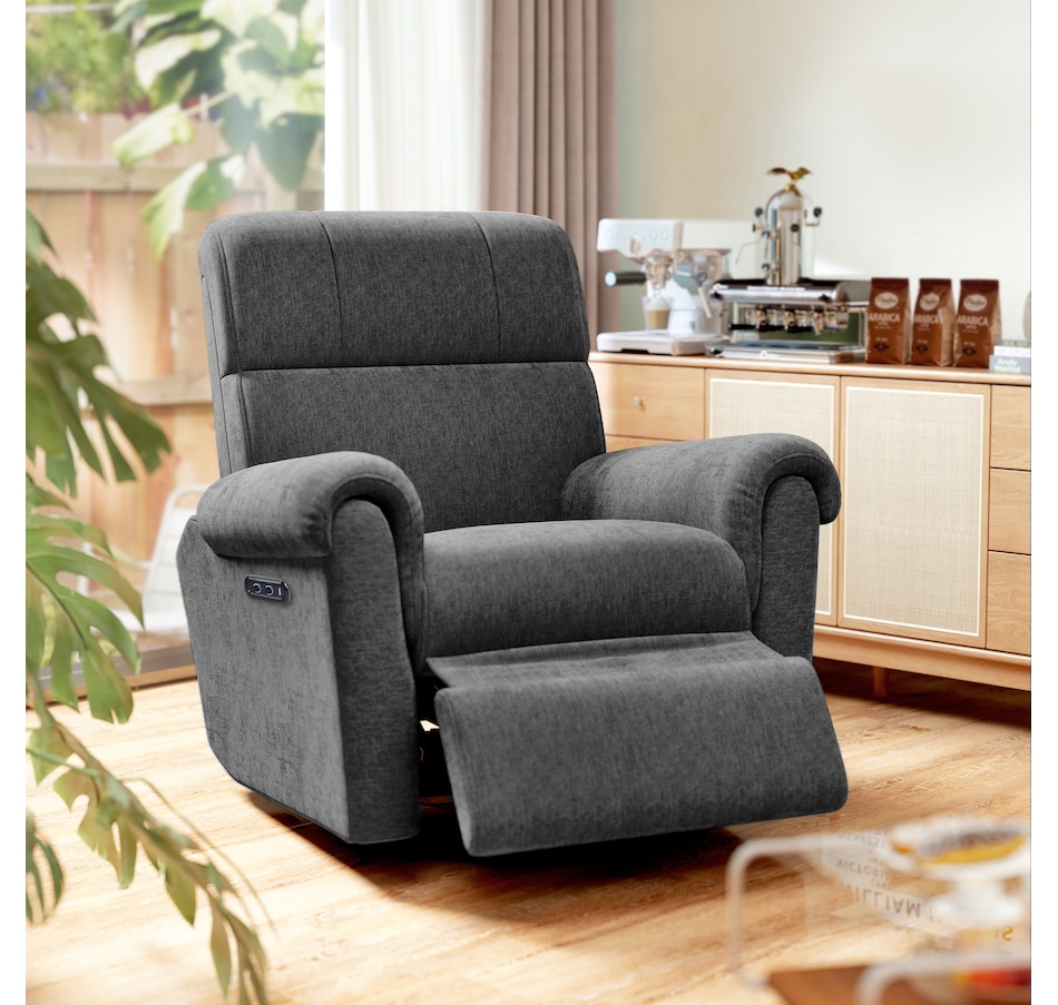 Image 917478_ALTMORE1.jpg, Product 917-478 / Price $529.99 - $559.99, HOMCOM Power Recliner Chair, Upholstered Recliner Chair w/ USB Ports from HOMCOM on TSC.ca's Home & Garden department