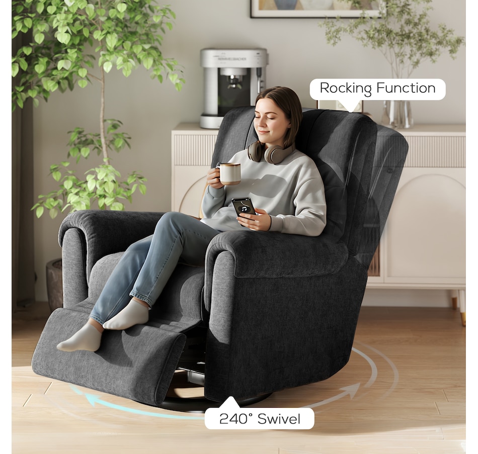 Image 917478_ALTMORE22.jpg, Product 917-478 / Price $529.99 - $559.99, HOMCOM Power Recliner Chair, Upholstered Recliner Chair w/ USB Ports from HOMCOM on TSC.ca's Home & Garden department