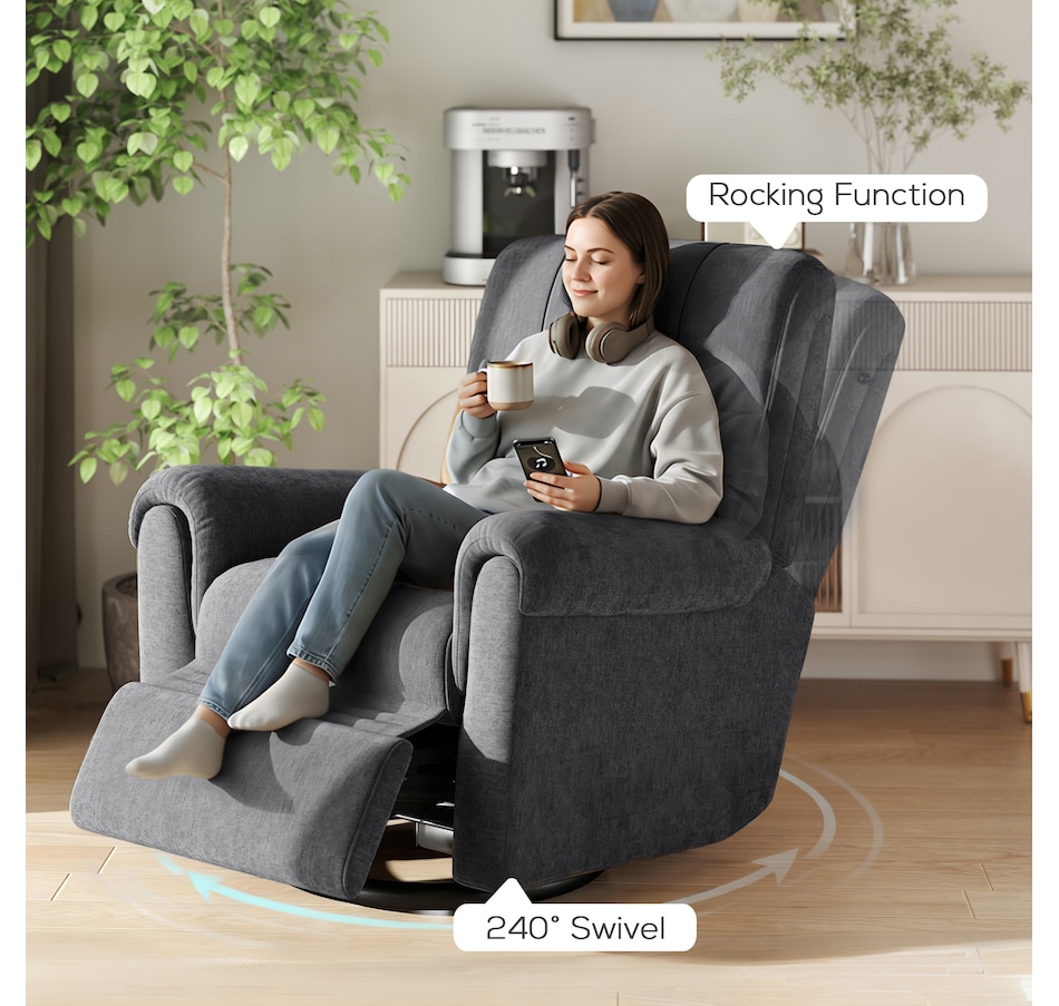 Image 917478_ALTMORE5.jpg, Product 917-478 / Price $529.99 - $559.99, HOMCOM Power Recliner Chair, Upholstered Recliner Chair w/ USB Ports from HOMCOM on TSC.ca's Home & Garden department
