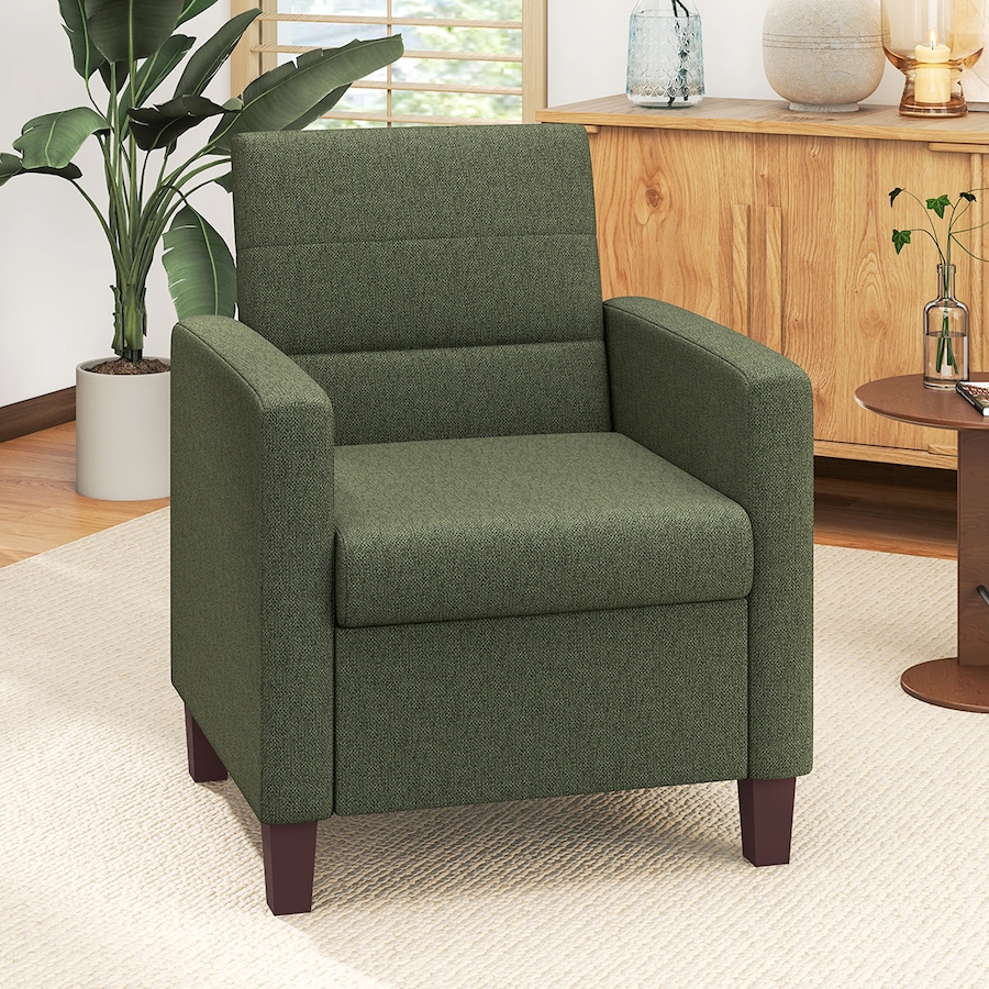 Image 917489_ALTMORE1.jpg, Product 917-489 / Price $179.99, HOMCOM Modern Accent Chair Fabric Armchair w/ Non-Slip Pads from HOMCOM on TSC.ca's Home & Garden department