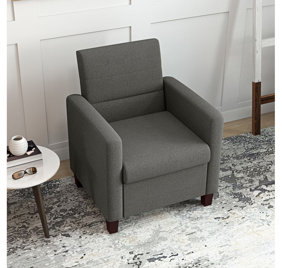 Image 917489_ALTMORE16.jpg, Product 917-489 / Price $207.99, HOMCOM Modern Accent Chair Fabric Armchair w/ Non-Slip Pads from HOMCOM on TSC.ca's Home & Garden department