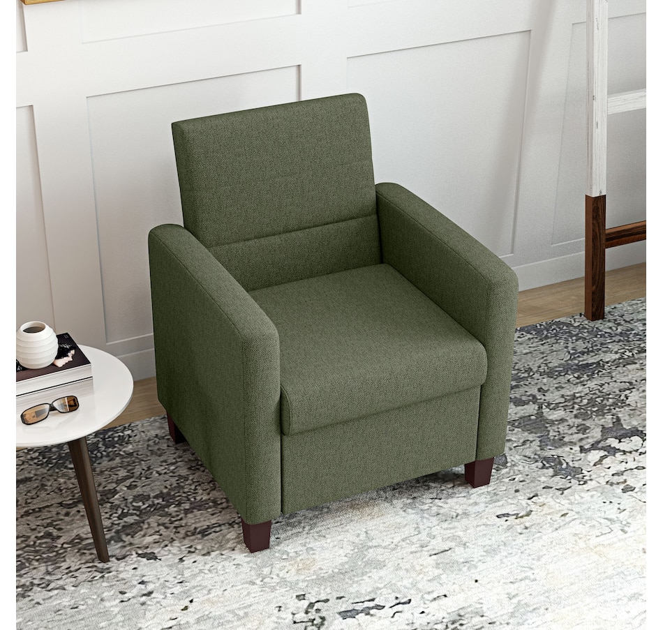 Image 917489_ALTMORE7.jpg, Product 917-489 / Price $207.99, HOMCOM Modern Accent Chair Fabric Armchair w/ Non-Slip Pads from HOMCOM on TSC.ca's Home & Garden department