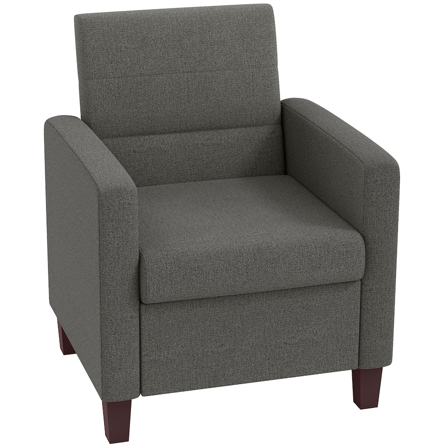 Image 917489_ST02.jpg, Product 917-489 / Price $179.99, HOMCOM Modern Accent Chair Fabric Armchair w/ Non-Slip Pads from HOMCOM on TSC.ca's Home & Garden department
