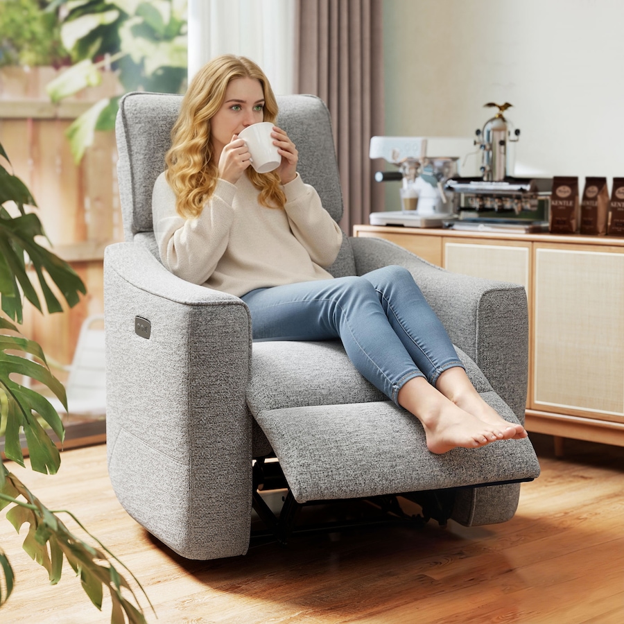 Image 917500_ALTMORE1.jpg, Product 917-500 / Price $419.99, HOMCOM Power Recliner Chair, Upholstered Recliner Chair w/ USB Ports from HOMCOM on TSC.ca's Home & Garden department