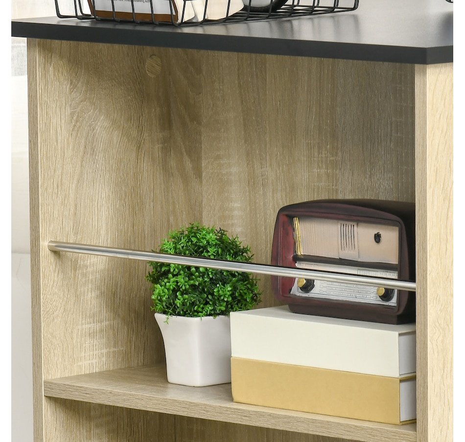 Image 917502_ALTMORE16.jpg, Product 917-502 / Price $115.99 - $135.99, HOMCOM Bar Table Counter Height Dining Table with 3 Shelves from HOMCOM on TSC.ca's Home & Garden department