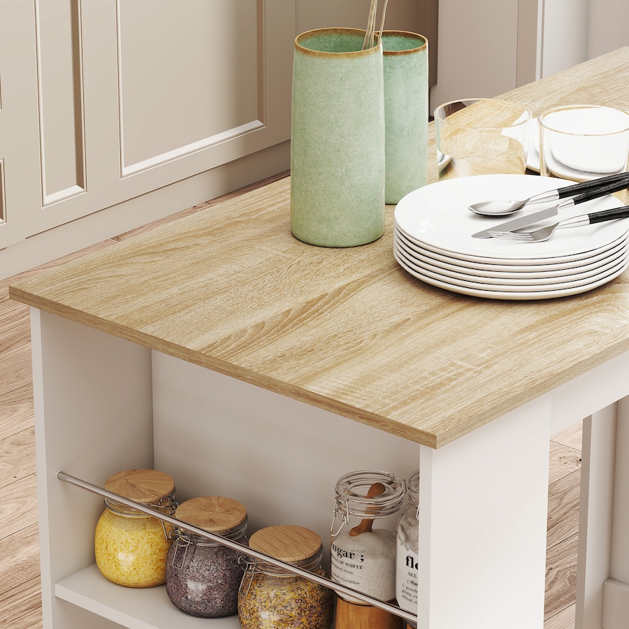 Image 917502_ALTMORE8.jpg, Product 917-502 / Price $121.39 - $129.99, HOMCOM Bar Table Counter Height Dining Table with 3 Shelves from HOMCOM on TSC.ca's Home & Garden department